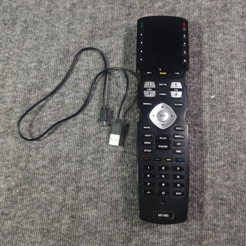 URC Universal MX-990 Programmable Remote Control For Parts Repair
